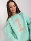 Bluza-EM-BL-617-9.11X-mietowy rozmiar - ONE SIZE