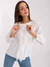 Bluzka-LK-BZ-506673.36-ecru rozmiar - 36