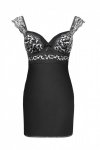 Zmysłowa Koszulka Damska Meredia LC 11247 Shade Black Czarny Collection LivCo Corsetti Fashion rozmiar - L/XL