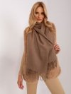 Szalik-AT-SZ-23185.62P-ciemny brązowy rozmiar - ONE SIZE