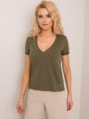 T-shirt-TW-TS-G-049.62P-khaki rozmiar - S