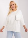 Bluzka-RV-BZ-9088.53P-ecru rozmiar - ONE SIZE