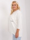 Bluzka-RV-BZ-9088.53P-ecru rozmiar - ONE SIZE