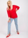 Bluzka-RV-BZ-6640.86-czerwony rozmiar - 3XL