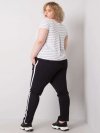 Spodnie dresowe-RV-DR-6643.95-czarny rozmiar - 2XL