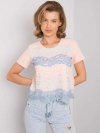 Bluzka-LK-BZ-506276.07P-brzoskwiniowy rozmiar - 38