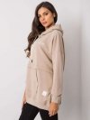Bluza-RV-BL-7095.30P-beżowy rozmiar - ONE SIZE
