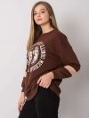 Bluza-FA-BL-7231.33X-ciemny brązowy rozmiar - ONE SIZE