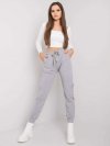 Spodnie dresowe-RV-DR-6896.48P-szary rozmiar - XL