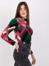 Bluzka-DHJ-BZ-6291-2.32P-ciemny zielony rozmiar - ONE SIZE