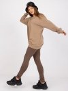 Bluza-EM-BL-U623.63P-ciemny bezowy rozmiar - ONE SIZE