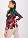 Bluzka-DHJ-BZ-N6118-2.24-ciemny zielony rozmiar - ONE SIZE