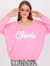 Bluza-FA-BL-7754.55P-różowy rozmiar - ONE SIZE