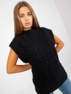 Kamizelka-D90027Z90816A3-czarny rozmiar - M/L
