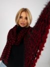 Szalik-AT-SZ-3710.88-czarno-czerwony rozmiar - ONE SIZE
