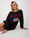 Bluza-VI-BL-3192.23P-czarny rozmiar - ONE SIZE