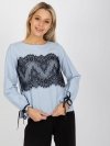 Bluzka-LK-BZ-506877.15X-jasny niebieski rozmiar - 36