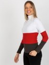 Bluzka-RV-BZ-8465-1.15P-ecru rozmiar - ONE SIZE