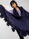 Szalik-AT-SZ-E-318.57P-granatowy rozmiar - ONE SIZE