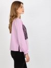 Bluzka-LK-BZ-506877-2.01P-jasny fioletowy rozmiar - 42