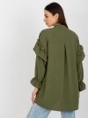 Koszula-TW-KS-BI-2021745.13X-khaki rozmiar - M