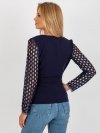 Marynarka-LK-MA-506736.15-granatowy rozmiar - 42
