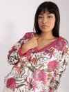 Bluzka-RV-BZ-8117.33-ecru rozmiar - L/XL
