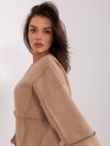 Bluza-EM-BL-763.00P-ciemny bezowy rozmiar - ONE SIZE