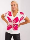 Bluzka-RV-BZ-8627.10P-fuksjowy rozmiar - ONE SIZE