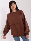 Bluza-EM-BL-763.00P-brązowy rozmiar - ONE SIZE
