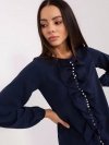 Bluzka-LK-BZ-506673.36-granatowy rozmiar - 42