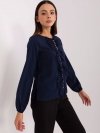 Bluzka-LK-BZ-506673.36-granatowy rozmiar - 42