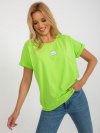 Bluzka-RV-BZ-8537.19-limonkowy rozmiar - S/M