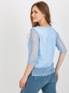 Bluzka-LK-BZ-506642.94-jasny niebieski rozmiar - 36