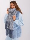 Szalik-AT-SZ-23125.75-biało-niebieski rozmiar - ONE SIZE