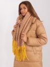 Szalik-AT-SZ-23125.75-ciemny żółty rozmiar - ONE SIZE