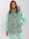 Kamizelka-AT-KZ-2379.96P-pistacjowy rozmiar - 2XL/3XL