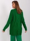 Kardigan-BA-SW-0241.67P-zielony rozmiar - ONE SIZE