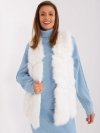 Kamizelka-AT-KZ-2375.00P-ecru rozmiar - M/L