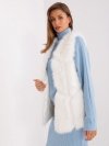 Kamizelka-AT-KZ-2375.00P-ecru rozmiar - S/M