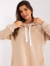 Bluza-EM-BL-704.99P-beżowy rozmiar - ONE SIZE