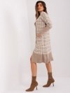 Kardigan-BA-SW-8003.41X-ciemny bezowy rozmiar - ONE SIZE