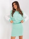 Kardigan-BA-SW-8033.21-fluo zielony rozmiar - ONE SIZE