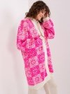 Kardigan-BA-SW-0301-1.26-fuksjowy rozmiar - ONE SIZE