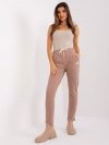 Spodnie dresowe-RV-DR-8370-1.57P-ciemny bezowy rozmiar - L/XL