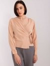 Bluzka-EM-BZ-3035.36-camelowy rozmiar - S