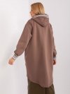 Bluza-RV-BL-9225.96P-brązowy rozmiar - S/M