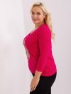 Bluzka-RV-BZ-9068.21P-fuksjowy rozmiar - ONE SIZE