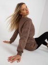 Bluza-RV-BL-8261.51-brązowy rozmiar - ONE SIZE
