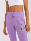 Spodnie dresowe-RV-DR-8835.10-fioletowy rozmiar - S/M
